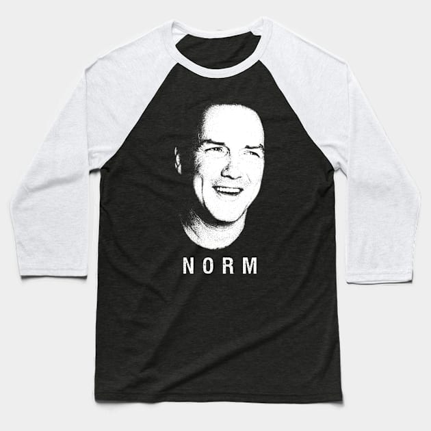 Norm Baseball T-Shirt by SurePodcast